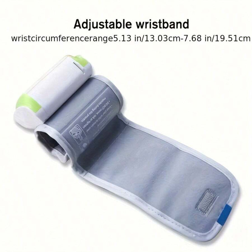 Hot🔥Deal 50% Digital Wrist Blood Pressure Monitor – LCD Screen, Voice, Portable Case