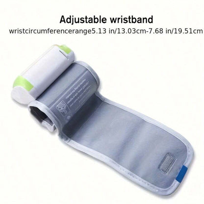 Hot🔥Deal 50% Digital Wrist Blood Pressure Monitor – LCD Screen, Voice, Portable Case