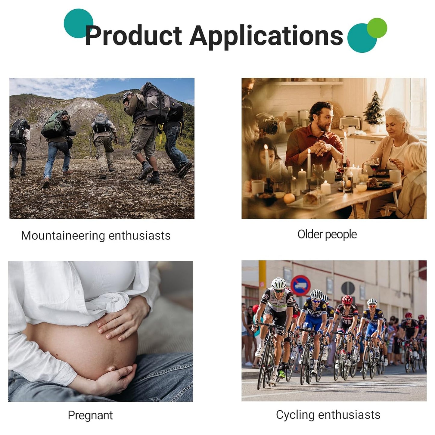 Pulse Oximeter with Memory – 4-Color TFT Display (White/Black)